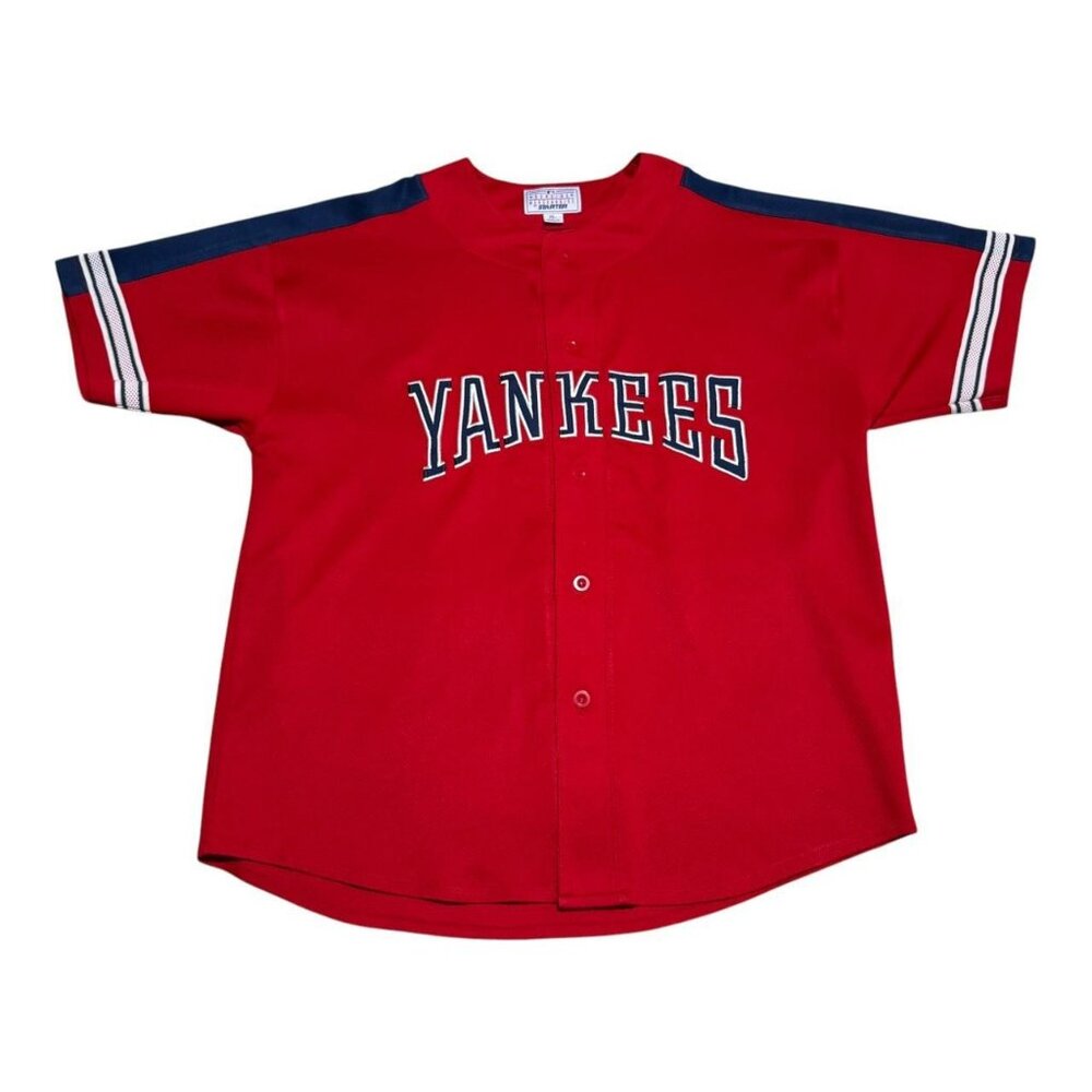 Vintage 90s Starter New York Yankees Stitched Baseball Jersey Adult XL